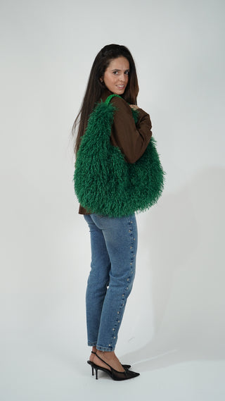 MAXI BOLSO NUBA VERDE