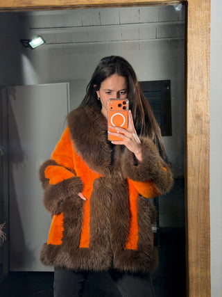 ABRIGO NARANJA VIRAGO