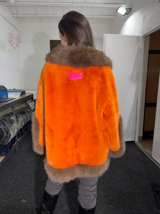 ABRIGO NARANJA VIRAGO