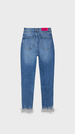 VAQUEROS VIRAGO CON PLUMAS BAJO