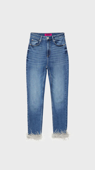 VAQUEROS VIRAGO CON PLUMAS BAJO