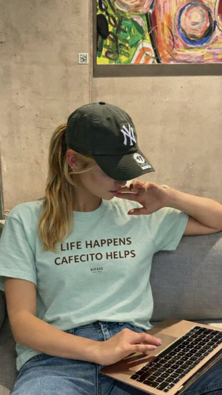 LIFE HAPPENS CAFECITO HELPS