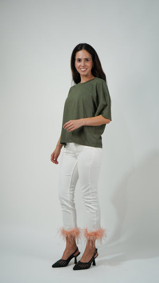 VAQUEROS VIRAGO CON PLUMAS BAJO