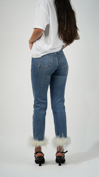 VAQUEROS VIRAGO CON PLUMAS BAJO