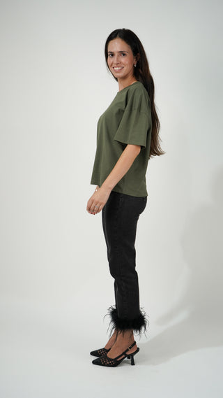 VAQUEROS VIRAGO CON PLUMAS BAJO