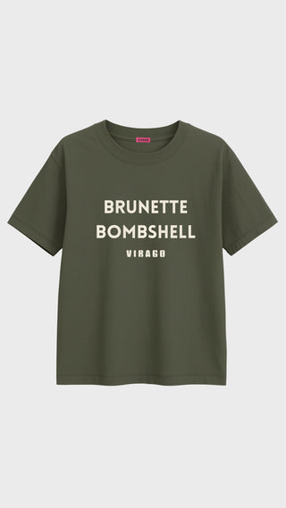 CAMISETA ORGÁNICA BRUNETTE BOMBSHELL (K)