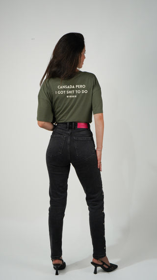 CAMISETA ORGÁNICA CANSADA (K)