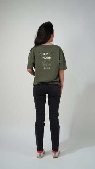 CAMISETA ORGÁNICA NOT IN THE MOOD (K)