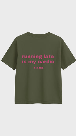 CAMISETA ORGÁNICA RUNNING LATE (K)