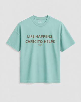 LIFE HAPPENS CAFECITO HELPS