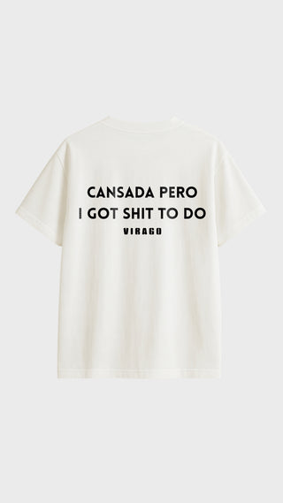 CAMISETA ORGÁNICA CANSADA (W)