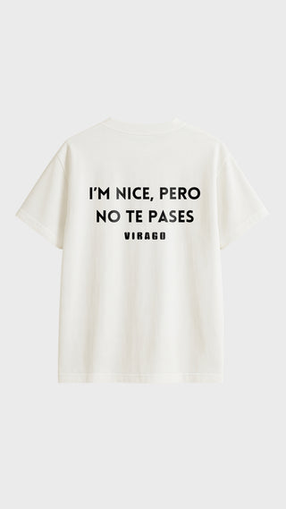 CAMISETA ORGÁNICA I'M NICE (W)