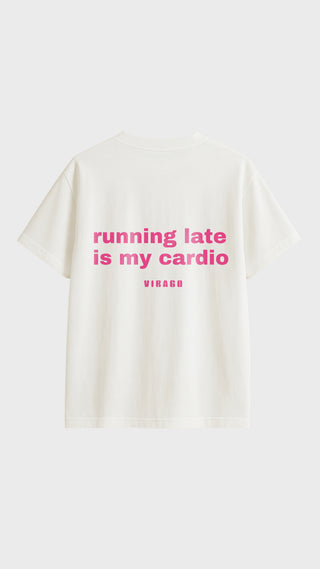 VIRAGO ORGANIC T-SHIRT RUNNING LATE (W)
