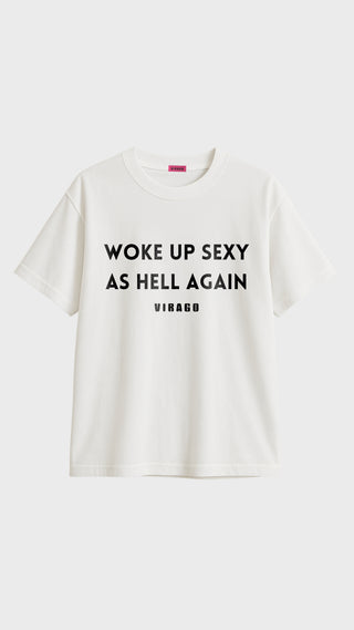 CAMISETA ORGÁNICA WOKE UP SEXY (W)