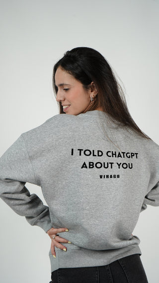 SUDADERA ORGÁNICA VIRAGO CHATGPT (G)