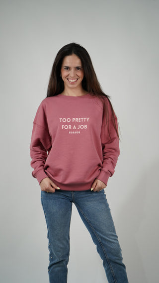 SUDADERA ORGÁNICA VIRAGO TOO PRETTY (R)