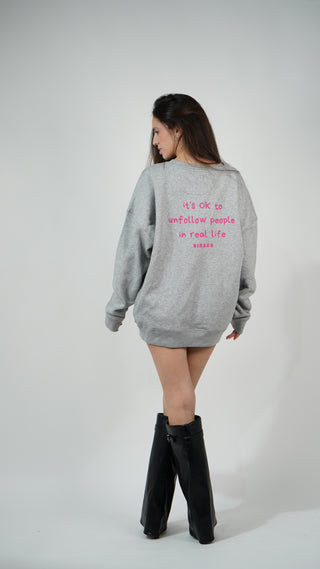 SUDADERA ORGÁNICA VIRAGO UNFOLLOW (G)