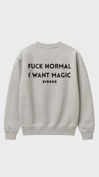 SUDADERA ORGÁNICA VIRAGO FUCK NORMAL (G)