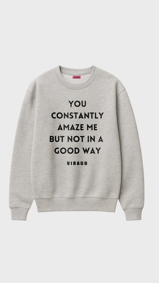 SUDADERA ORGÁNICA VIRAGO YOU CONSTANTLY (G)