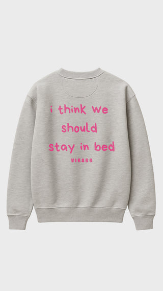 SUDADERA ORGÁNICA VIRAGO I THINK WE SHOULD (G)